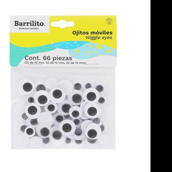 OJITOS MOVIBLES BARRIL. BOL.C66 PZ. VTAM. E009 E24 72